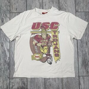 Vintage Style USC Trojans T-Shirt Adult XL Southern California Football NCAA